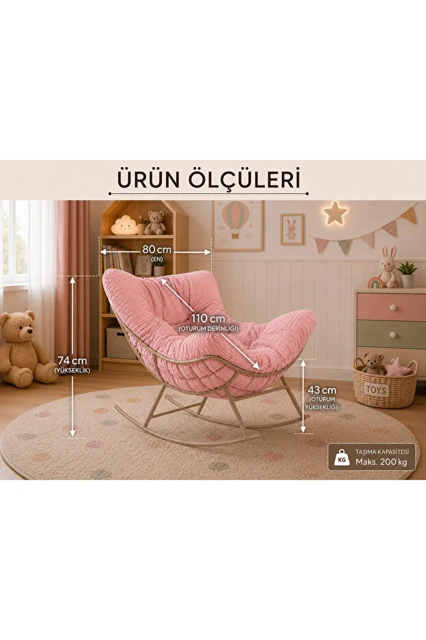 Sallanan Sandalye,Dinlenme Koltuğu | Ultra Konfor TV, Balkon ve Kitap Okuma Koltuğu Sallanan Sandalye,Dinlenme Koltuğu | Ultra Konfor TV, Balkon ve Kitap Okuma Koltuğu
